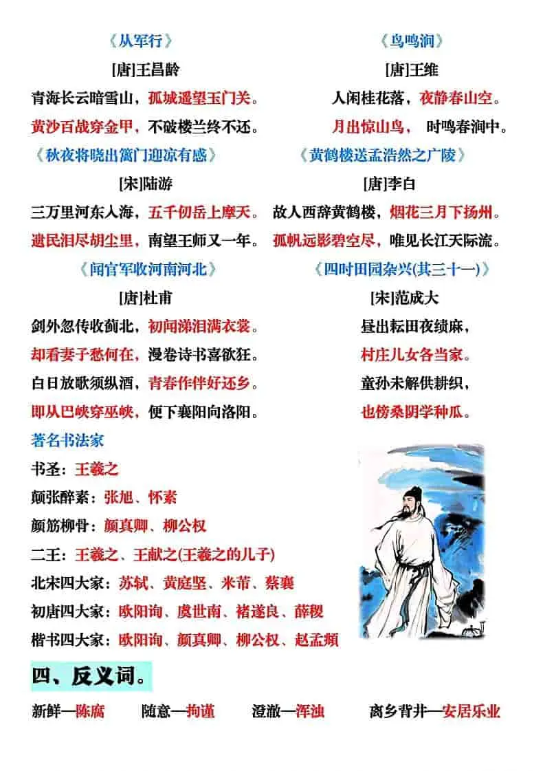 五年级下语文全册知识点汇总-山云部落 - 游戏资源下载 | 视频课程学习 | 云盘AI工具 - sy.team