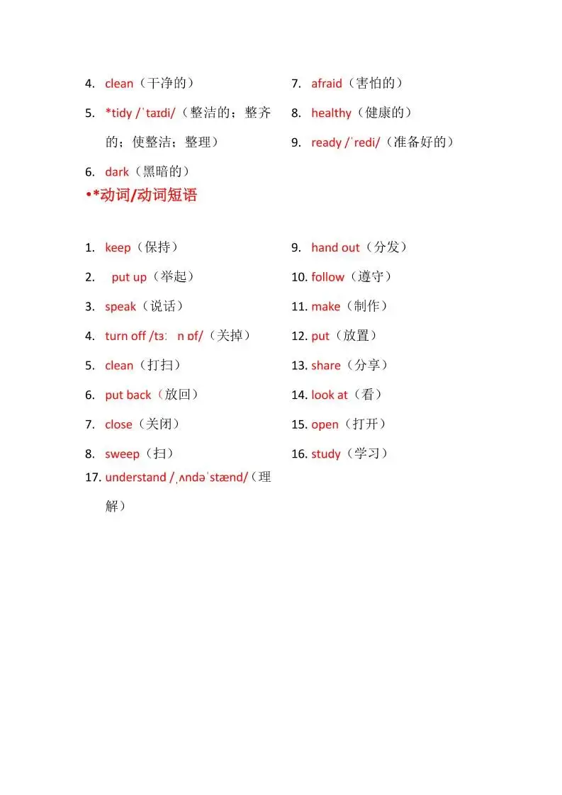 四年级下英语Unit1知识梳理+默写单《人教版PEP》-山云部落 - 游戏资源下载 | 视频课程学习 | 云盘AI工具 - sy.team