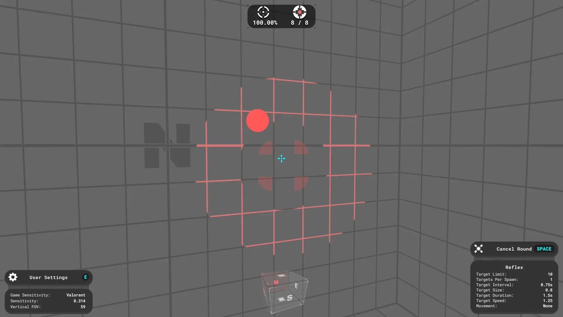 FPS枪法入门：简易瞄准训练/Simple FPS Aim Trainer