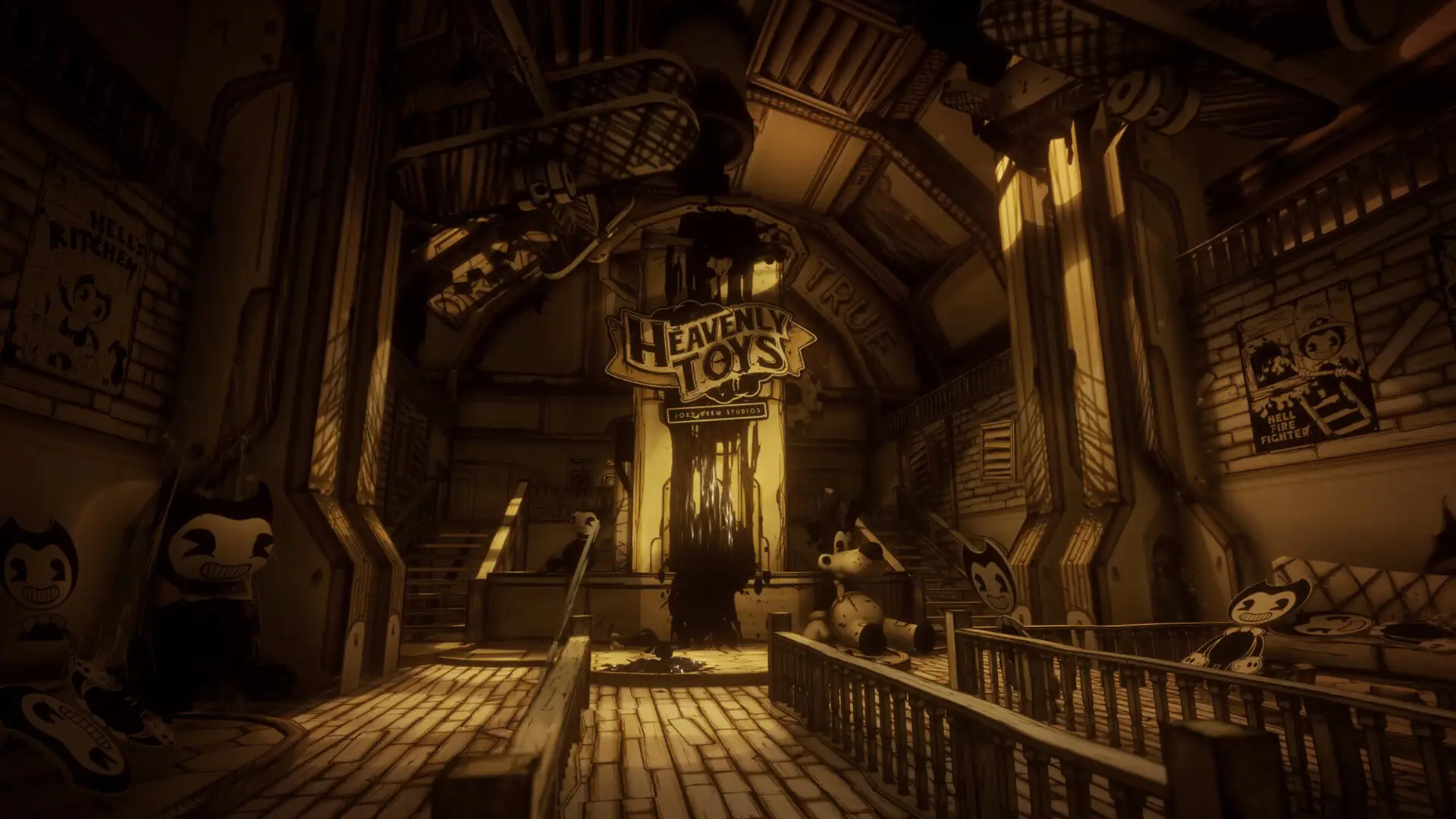 班迪与墨水机器/Bendy and the Ink Machine-山云部落 - 游戏资源下载 | 视频课程学习 | 云盘AI工具 - sy.team