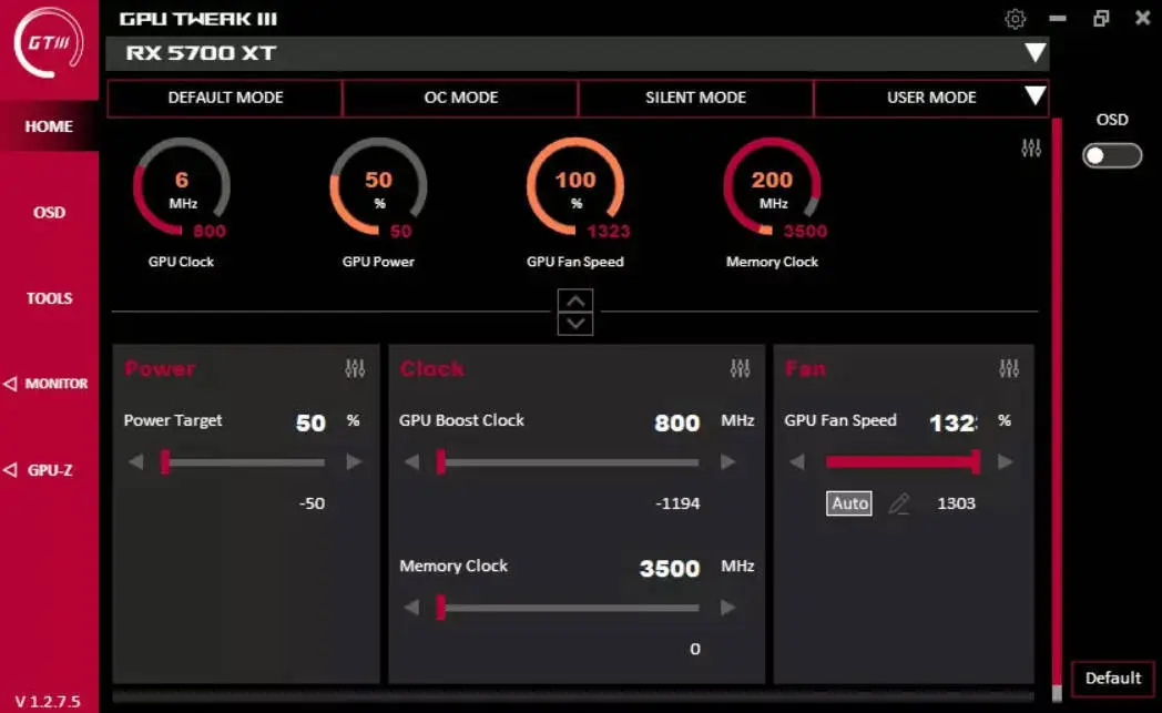 显卡超频GPU Tweak III v2.0.8.5-山云部落 - 游戏资源下载 | 视频课程学习 | 云盘AI工具 - sy.team