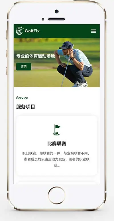 (自适应)高尔夫球场pbootcms网站模板-山云部落 - 游戏资源下载 | 视频课程学习 | 云盘AI工具 - sy.team