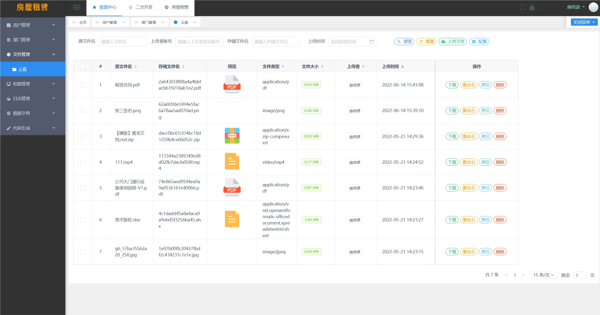 图片[4]-房屋租赁系统源码 SpringBoot + Vue-山云部落 - 游戏资源下载 | 视频课程学习 | 云盘AI工具 - sy.team