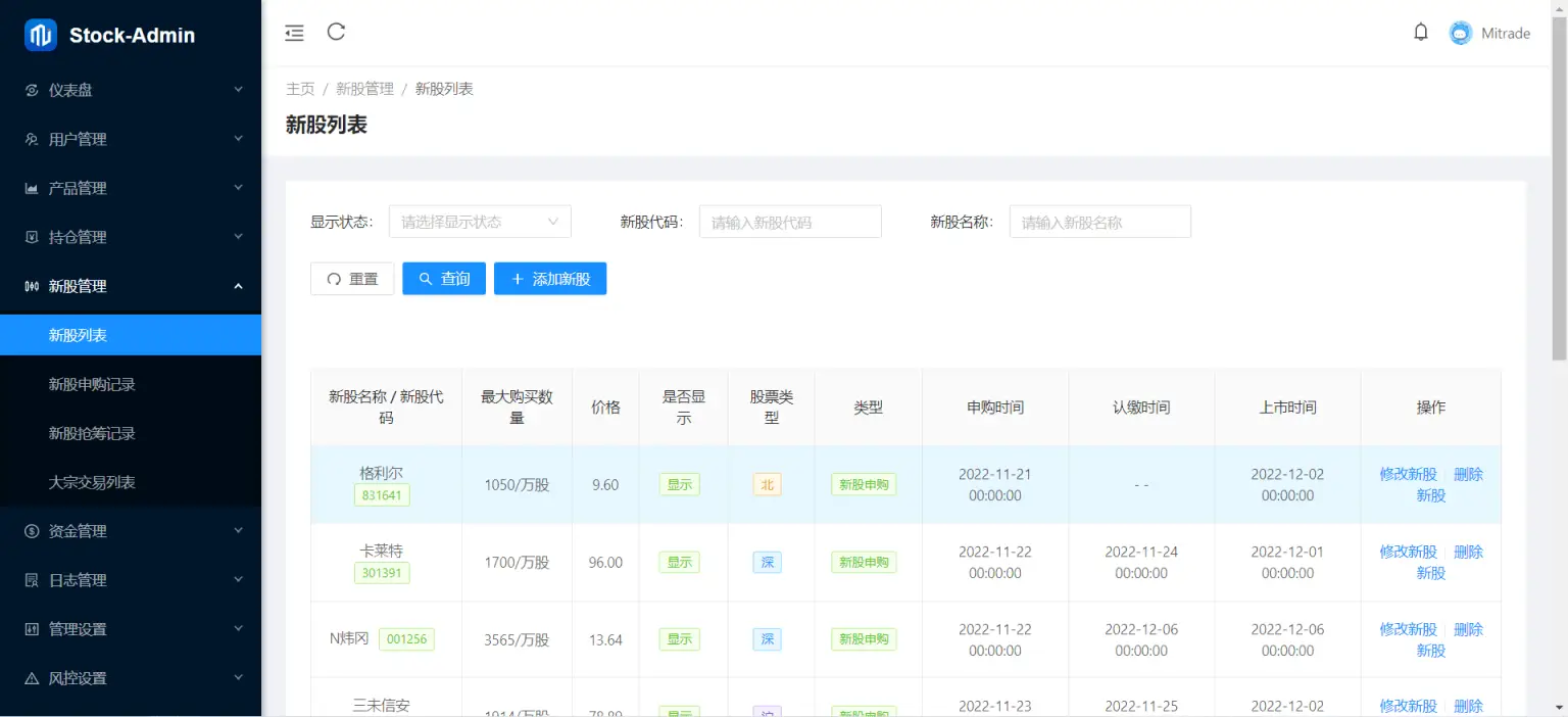 图片[4]-香港股票源码 新股申购系统源码 附视频搭建教程-山云部落 - 游戏资源下载 | 视频课程学习 | 云盘AI工具 - sy.team