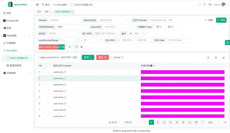 qing-admin(基于Vue3构建的企业级后台管理框架)-山云部落 - 游戏资源下载 | 视频课程学习 | 云盘AI工具 - sy.team