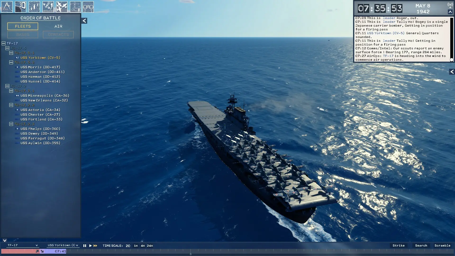特遣舰队上将：第一卷 - 美国航母战/Task Force Admiral - Vol.1: American Carrier Battles