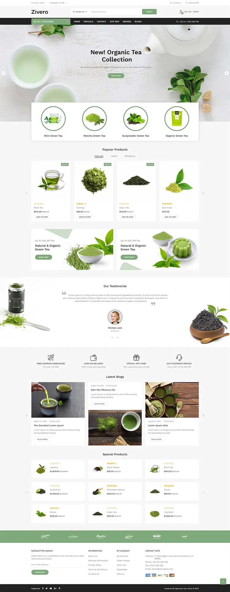 绿色清新茶叶茶粉制品商城网站html模板-山云部落 - 游戏资源下载 | 视频课程学习 | 云盘AI工具 - sy.team