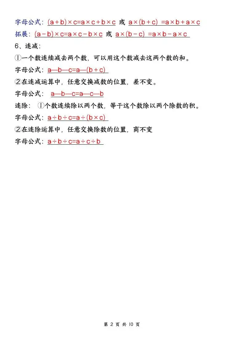 四年级下数学必背知识点,《人教版》-山云部落 - 游戏资源下载 | 视频课程学习 | 云盘AI工具 - sy.team