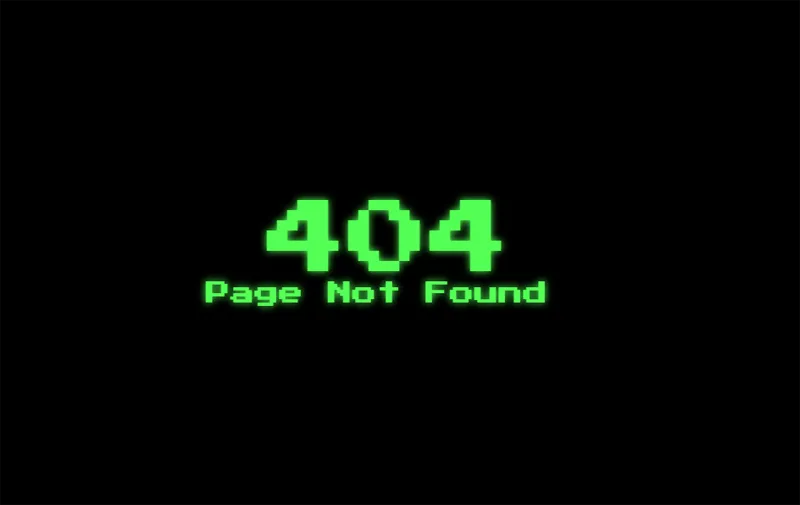 HTML黑色大气绿色发光字404错误页模板-山云部落 - 游戏资源下载 | 视频课程学习 | 云盘AI工具 - sy.team