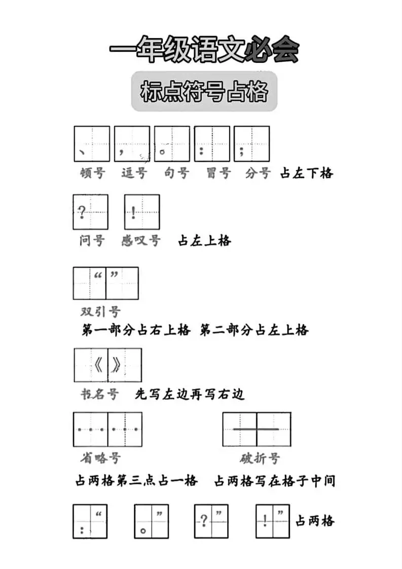 一年级下语文标点符号口诀歌-山云部落 - 游戏资源下载 | 视频课程学习 | 云盘AI工具 - sy.team